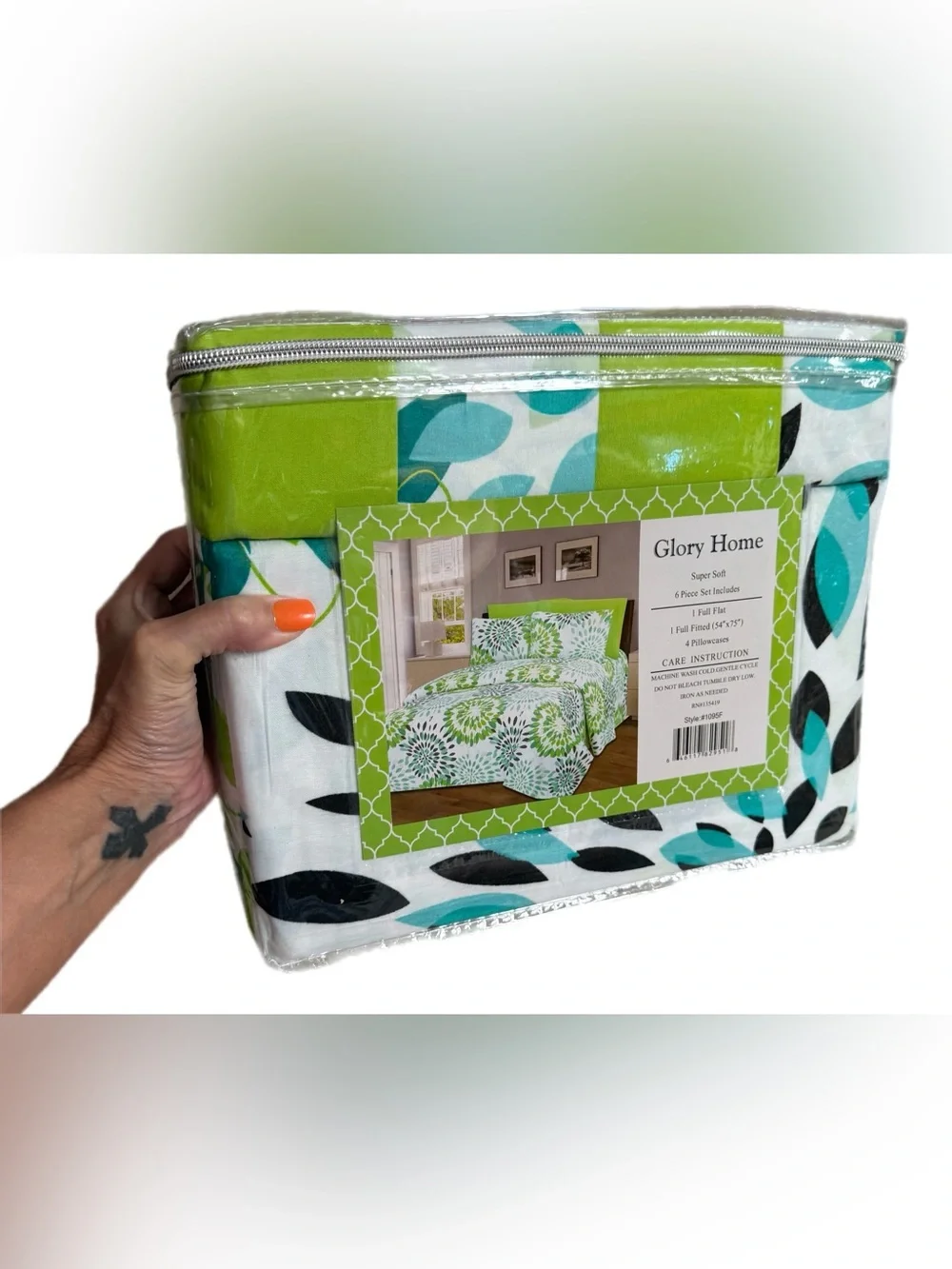 Glory Home 6 piece Full sheet set NWT style 1095